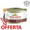 Almo Nature Cat HFC Natural Manzo Megapack - Lattina da 70 Gr - CONFEZIONE RISPARMIO