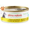 Almo Nature Cat HFC Natural Coscia di Pollo Megapack - Lattina da 150 Gr - CONFEZIONE RISPARMIO