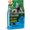 Monge Dog Bwild Grain Free Adult All Breeds Acciughe Patate e Piselli - Sacco Da 2,5 Kg
