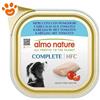 Almo Nature Dog HFC Complete Merluzzo e Pomodori - Vaschetta Da 150 Gr - CONFEZIONE RISPARMIO