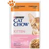 Purina Cat Chow Kitten Tacchino e Zucchine - Bustina Da 85 Gr