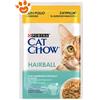 Purina Cat Chow Adult Hairball Pollo e Fagiolini - Bustina Da 85 Gr