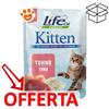 Life Cat Natural Kitten Tonno - Bustina Da 70 Gr - CONFEZIONE RISPARMIO
