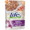 Life Cat Natural Tonnetto con Prosciutto - Bustina Da 70 Gr - CONFEZIONE RISPARMIO