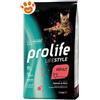 Prolife Cat Lifestyle Adult Salmone e Riso - Offerta [PREZZO A CONFEZIONE] Quantità Minima 2, Sacco Da 7 Kg