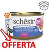 Schesir Cat Tonnetto con Alicette in Brodo - Lattina da 70 Gr - CONFEZIONE RISPARMIO