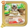 Stuzzy Cat Paté con Manzo - Vaschetta Da 100 Gr - CONFEZIONE RISPARMIO
