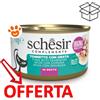 Schesir Cat Tonnetto con Orata in Brodo - Lattina da 70 Gr - CONFEZIONE RISPARMIO