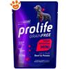 Prolife Dog Grainfree Sensitive Adult Mini Manzo e Patate - Bustina Da 100 Gr