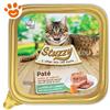 Stuzzy Cat Paté con Vitello e Carote - Vaschetta Da 100 Gr - CONFEZIONE RISPARMIO