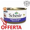 Schesir Cat Tonnetto con Filetti di Manzo - Lattina Da 85 Gr - CONFEZIONE RISPARMIO