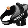 Pettorina IDC Julius K9 Powerharness (ITA) - Grigio, XL/Taglia 2 (71-96cm)