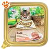 Stuzzy Cat Paté con Salmone - Vaschetta Da 100 Gr - CONFEZIONE RISPARMIO