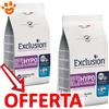 Exclusion Dog Hypoallergenic Medium Adult Large Breed Pesce e Patate - Offerta [PREZZO A CONFEZIONE] Quantità Minima 2, Sacco Da 12 Kg