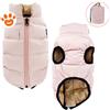 Ferribiella Dog Cappottini Nuvola - Rosa, 60 cm