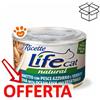 Life Cat Natural "Le Ricette" Tonnetto con Pesce Azzurro e Verdure - Lattina da 150 Gr - CONFEZIONE RISPARMIO