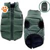 Ferribiella Dog Cappottini Nuvola - Verde, 55 cm