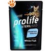 Prolife Cat Sterilised Grainfree Sensitive Adult Pesce Bianco - Bustina Da 85 Gr - CONFEZIONE RISPARMIO