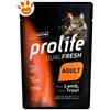 Prolife Cat Dualfresh Adult Manzo e Agnello - Bustina Da 85 Gr - CONFEZIONE RISPARMIO