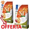 Farmina Cat N&D Pumpkin Adult Anatra Zucca e Melone - Offerta [PREZZO A CONFEZIONE] Quantità Minima 2, Sacco Da 5 Kg