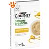 Purina Cat Gourmet Nature Creations Exquisite Puree con Pollo e Zucca - Confezione da 5x10 Gr