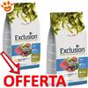 Exclusion Dog Mediterraneo Monoproteico Noble Grain Puppy Medium Breed Tonno - Offerta [PREZZO A CONFEZIONE] Quantità Minima 2, Sacco Da 12 Kg