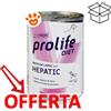 Prolife Dog Diet Hepatic Medium Large - Lattina Da 400 Gr - CONFEZIONE RISPARMIO