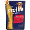Prolife Dog Multi Taste Adult All Breeds con Manzo, Vitello e Patate - Bustina Da 300 Gr - CONFEZIONE RISPARMIO