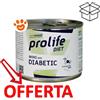 Prolife Dog Veterinary Mini Diabetic - Lattina Da 200 Gr - CONFEZIONE RISPARMIO