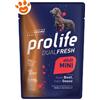 Prolife Dog Dual Fresh Adult Mini Manzo e Oca - Bustina Da 100 Gr - CONFEZIONE RISPARMIO