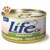 Life Cat Natural Pollo con Aragosta - Lattina Da 85 Gr