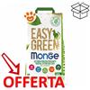 Monge Cat Lettiera Vegetale Easy Green - Sacco Da 10 Lt - CONFEZIONE RISPARMIO