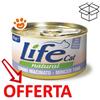 Life Cat Natural Tonno finemente Macinato - Lattina Da 85 Gr - CONFEZIONE RISPARMIO