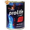 Prolife Dog Smart Adult Medium Large Manzo e Riso - Lattina Da 400 Gr - CONFEZIONE RISPARMIO