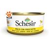 Schesir Dog Pollo con Prosciutto - Lattina Da 150 Gr