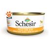 Schesir Dog Filetti di Pollo con Aloe - Lattina Da 150 Gr