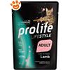 Prolife Cat Lifestyle Adult Agnello - Bustina Da 85 Gr - CONFEZIONE RISPARMIO