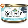 Schesir Cat Kitten Tonnetto con Aloe - Lattina Da 85 Gr
