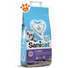 Sanicat Lettiera Assorbente Classic Lavanda - Sacco Da 8 Lt - CONFEZIONE RISPARMIO