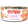 Petreet Cat Adult Tonno Rosa e Salmone - Lattina Da 70 Gr