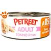 Petreet Cat Adult Tonno Rosa e Carote - Lattina Da 70 Gr