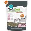 Leopet Tofulett Lettiera in Tofu Carboni Attivi - Sacco Da 6 Lt - CONFEZIONE RISPARMIO