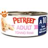 Petreet Cat Adult Tonno Rosa e Pesce Oceanico - Lattina Da 70 Gr