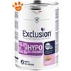 Exclusion Dog Diet Puppy Hypoallergenic Maiale e Piselli - Lattina Da 400 Gr - CONFEZIONE RISPARMIO