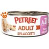 Petreet Cat Adult Sfilaccetti di Tonno e Pollo - Lattina Da 70 Gr