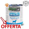 Farmina Dog Vet Life Hypoallergenic Maiale e Patate - Lattina Da 300 Gr - CONFEZIONE RISPARMIO