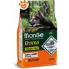 Monge Dog Bwild Grain Free Puppy Junior All Breed Anatra e Patate - Sacco Da 2,5 Kg