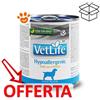 Farmina Dog Vet Life Hypoallergenic Pesce e Patate - Lattina Da 300 Gr - CONFEZIONE RISPARMIO