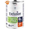 Exclusion Dog Diet Intestinal Adult Maiale e Riso - Lattina Da 400 Gr - CONFEZIONE RISPARMIO