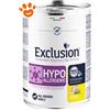 Exclusion Dog Diet Hypoallergenic Quaglia e Piselli - Lattina Da 200 Gr - CONFEZIONE RISPARMIO